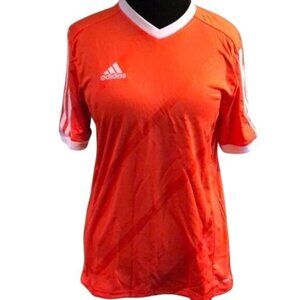 Adidas Performance Tabela Jersey Large (Youth) Orange White Soccer Shirt 100% Po